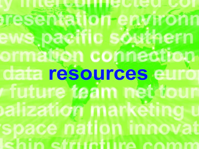Free stock image of Resources Word Cloud Shows Assets Human Financial Input created by Stuart Miles