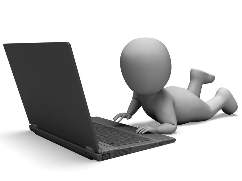 Free stock image of Laptop Computer Showing Browsing Web Online created by Stuart Miles