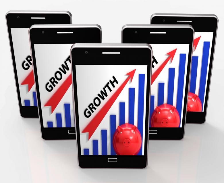 Free stock image of Growth Graph Means Financial Increase Or Gain created by Stuart Miles