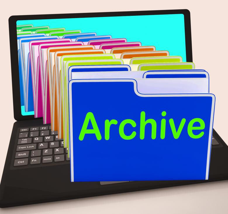 Free stock image of Archive Folders Laptop Show Documents Data And Backup created by Stuart Miles