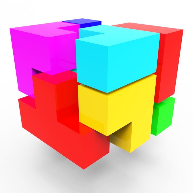 Free stock image of Synergy Blocks Represents Team Work And Connect created by Stuart Miles