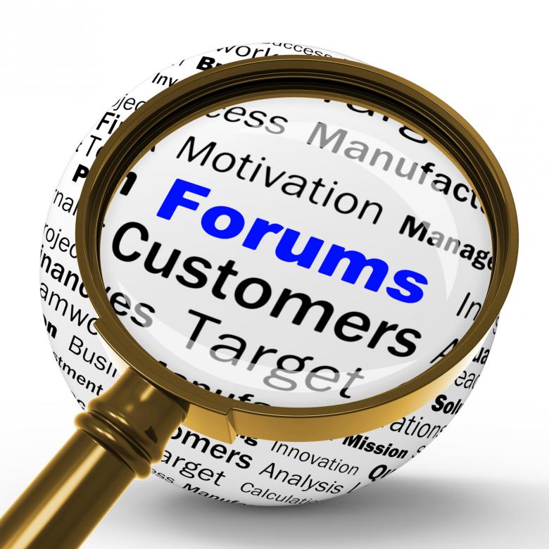 Free stock image of Forums Magnifier Definition Means Online Discussion Or Global Communic created by Stuart Miles