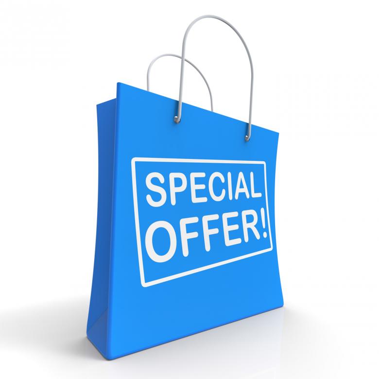 Free stock image of Special Offer Shopping Bag Shows Promotion created by Stuart Miles