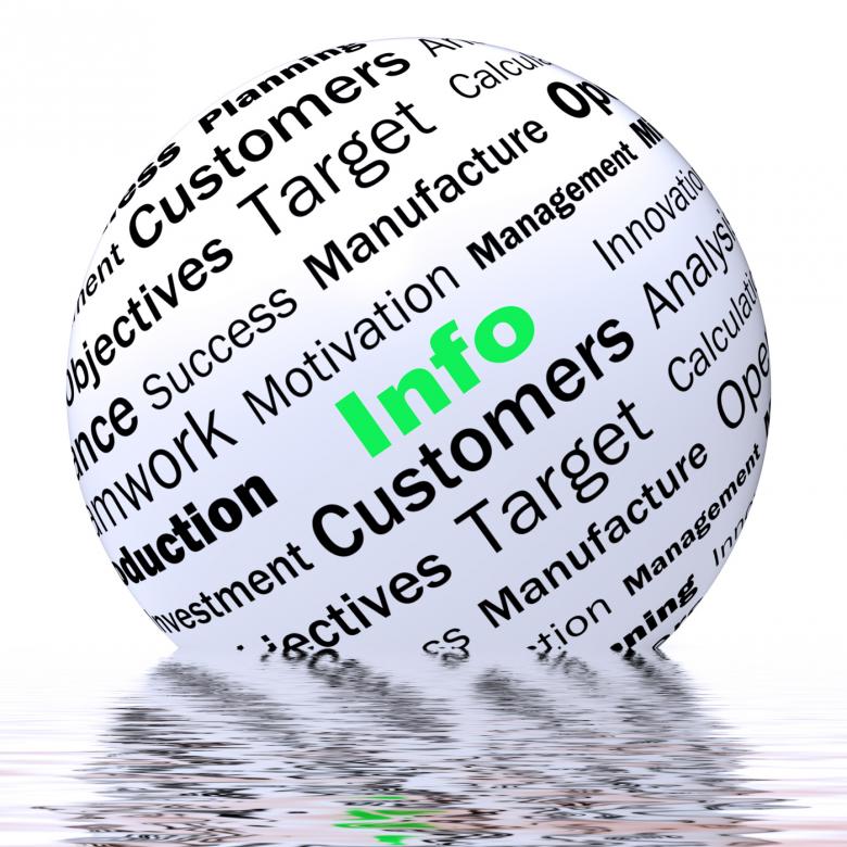 Free stock image of Info Sphere Definition Displays Customer Service And Assistance created by Stuart Miles