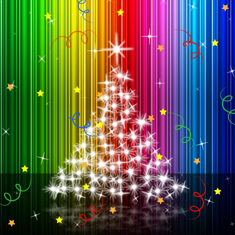 Free stock image of Xmas Tree Represents New Year And Festive created by Stuart Miles