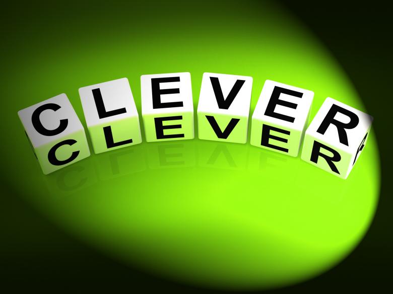 Free stock image of Clever Dice Mean Adept and Intellectually Quick-Witted created by Stuart Miles