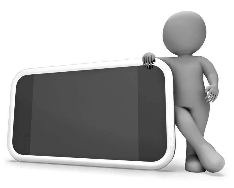 Free stock image of Smartphone Copyspace Shows World Wide Web And Blank 3d Rendering created by Stuart Miles