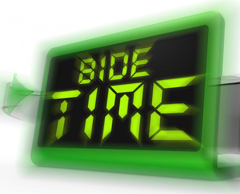 Free stock image of Bide Time Digital Clock Means Wait For Opportune Moment created by Stuart Miles