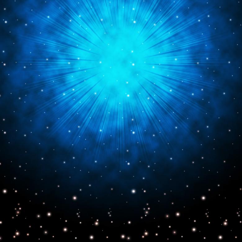 Free stock image of Blue Sky Background Means Stars Celestial And Glowing created by Stuart Miles