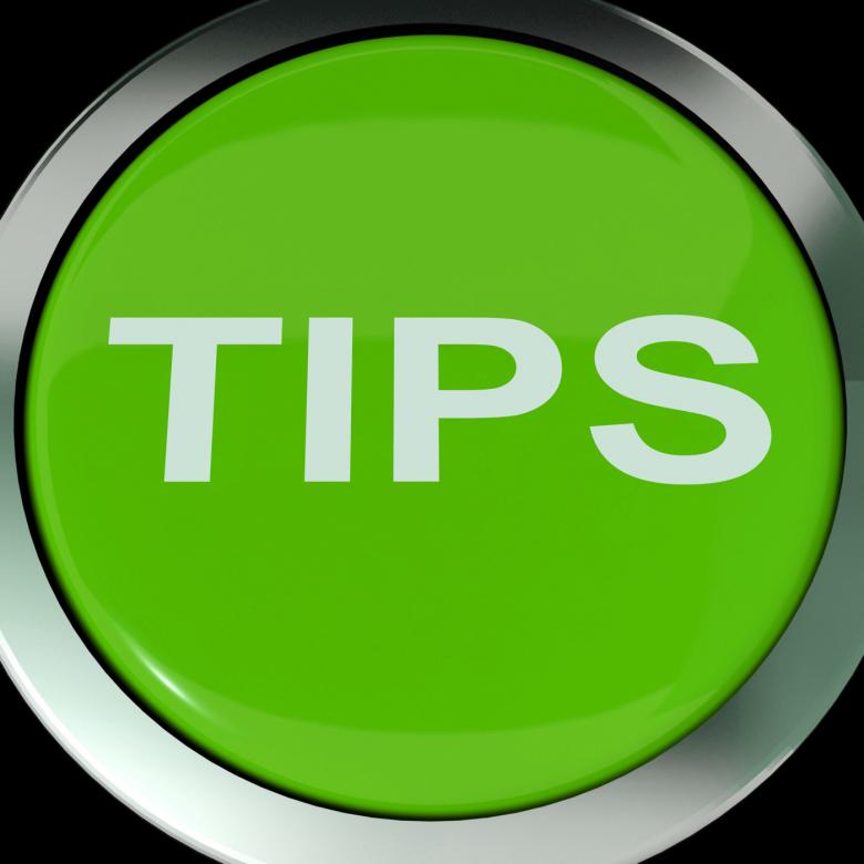 Free stock image of Tips Button Shows Help Suggestions Or Instructions created by Stuart Miles