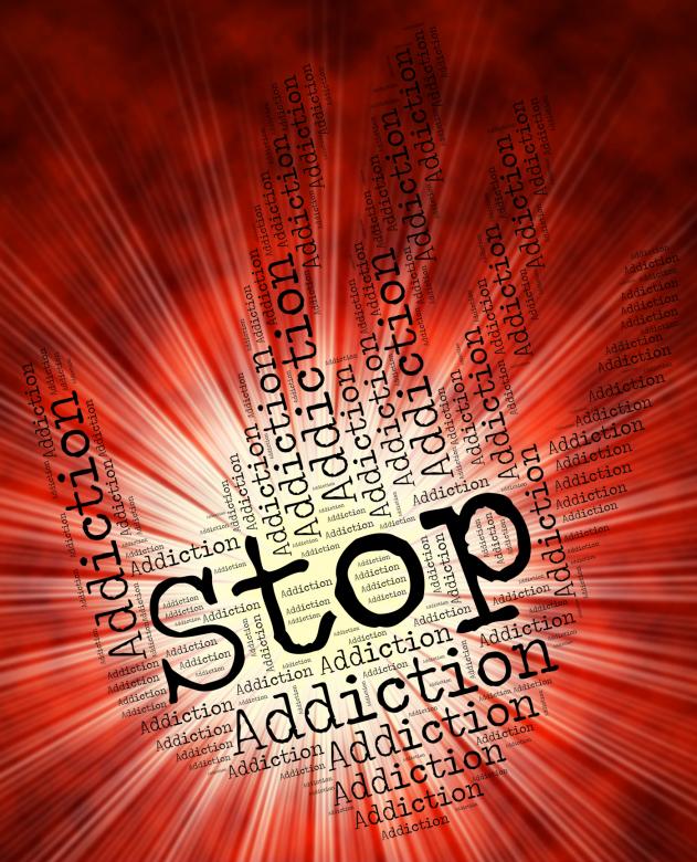 Free stock image of Stop Addiction Shows Warning Sign And Addicted created by Stuart Miles