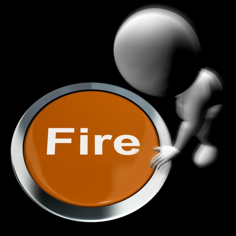 Free stock image of Fire Pressed Means Emergency Evacuation And 111 created by Stuart Miles