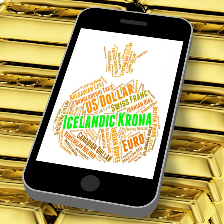 Free stock image of Icelandic Krona Represents Forex Trading And Banknotes created by Stuart Miles