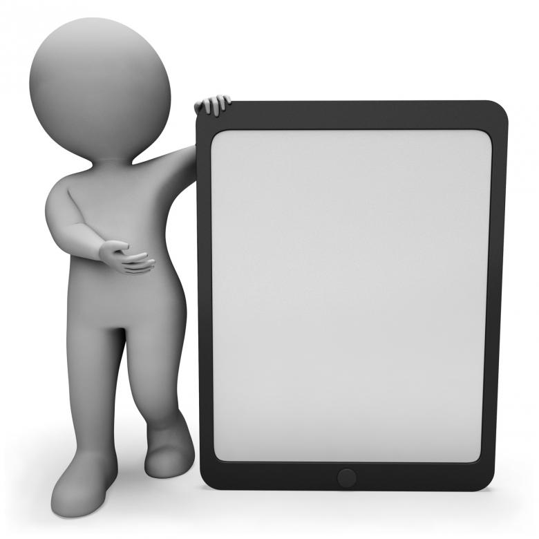 Free stock image of Sign Copyspace Represents Empty Man And Placard 3d Rendering created by Stuart Miles