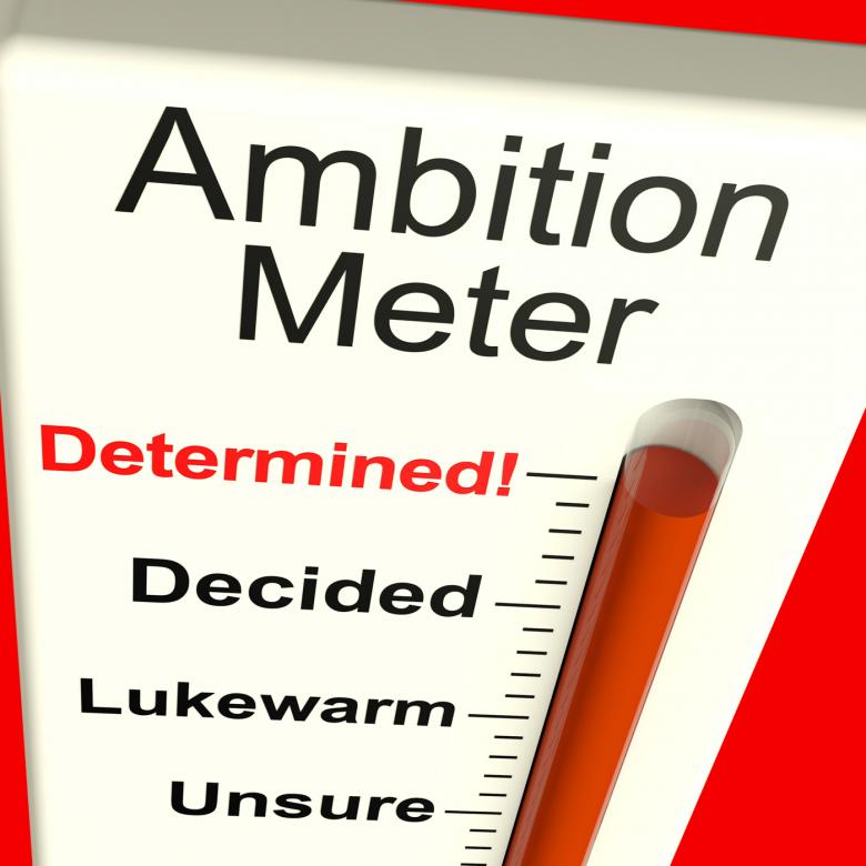 Free stock image of Ambition Meter Showing Motivation And Drive created by Stuart Miles