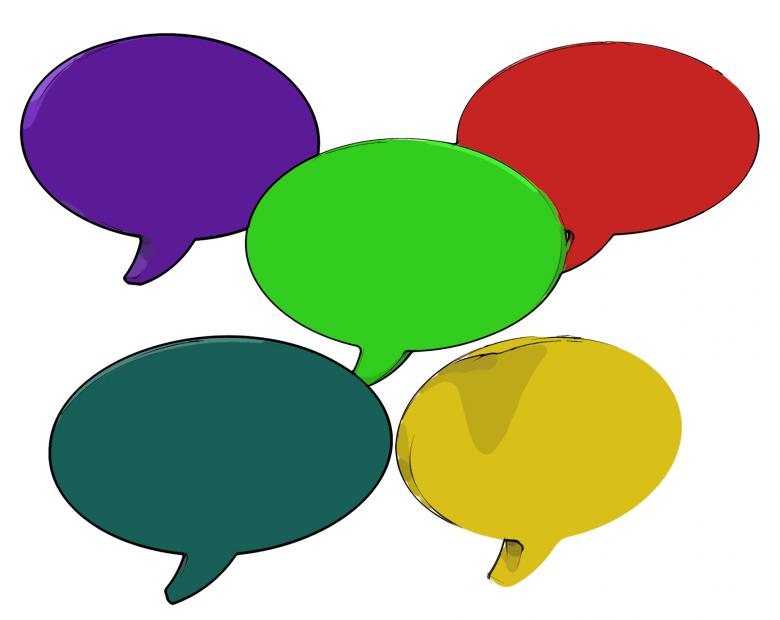 Free stock image of Blank Speech Balloon Shows Copy space For Thought Chat Or Idea created by Stuart Miles