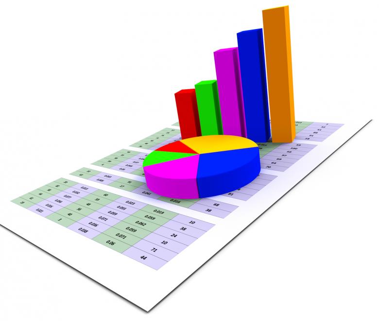 Free stock image of Pie Chart Indicates Stat Graphics And Infochart created by Stuart Miles