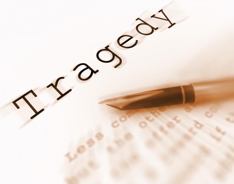 Free stock image of Tragedy Word Displays Catastrophe Misfortune Or Devastation created by Stuart Miles