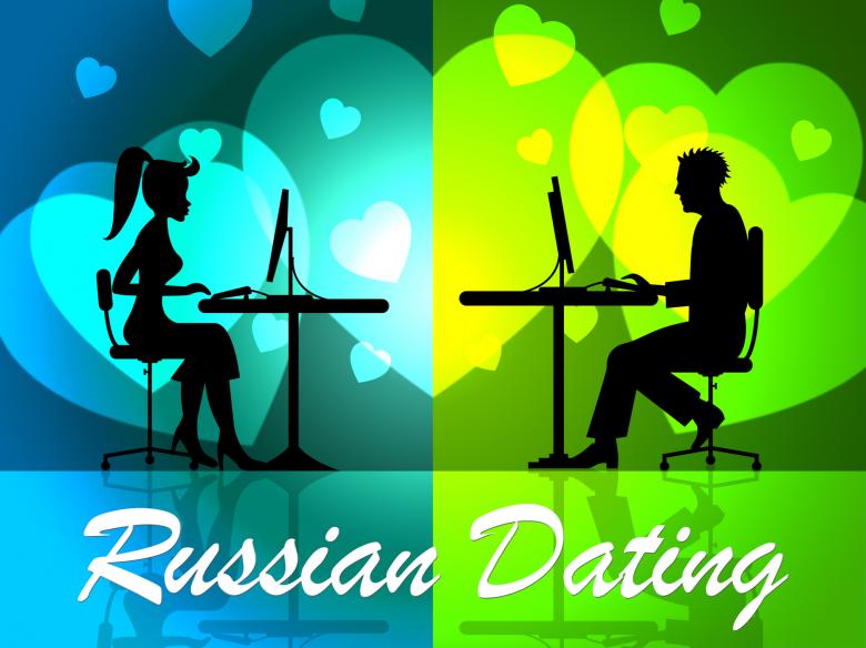 Free stock image of Russian Dating Represents Partner Relationship And Romance created by Stuart Miles