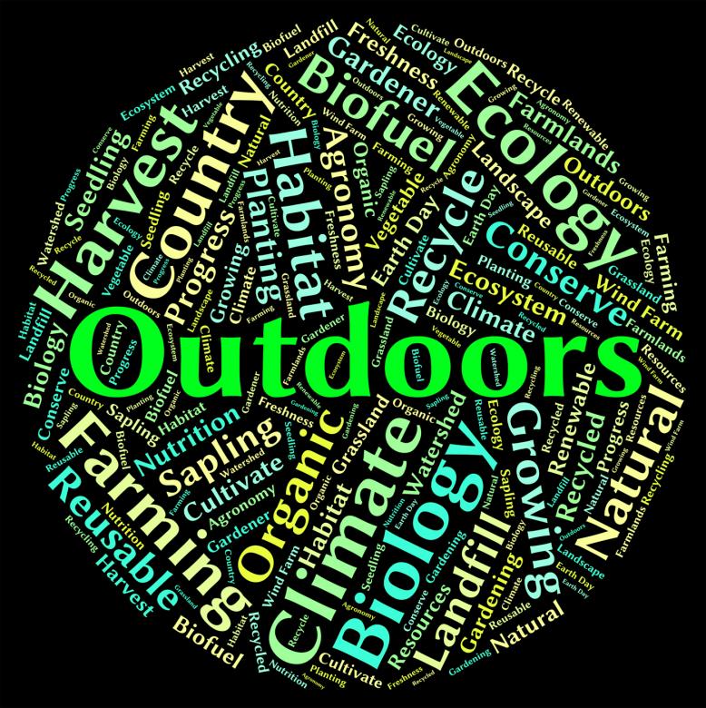 Free stock image of Outdoors Word Indicates Text Natural And Scene created by Stuart Miles