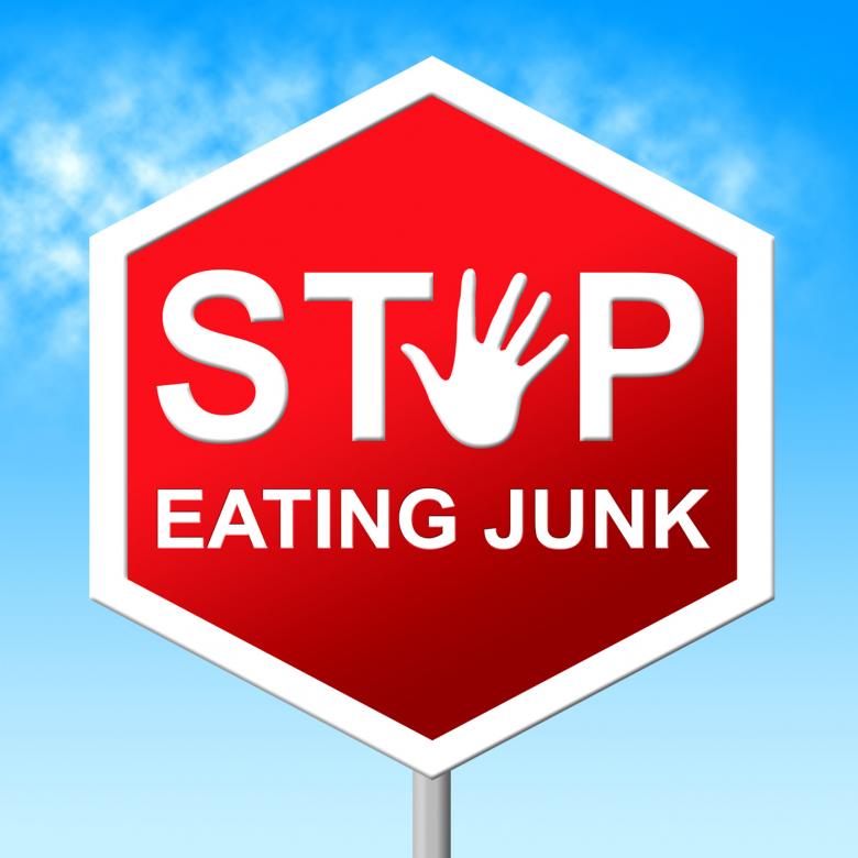 Free stock image of Stop Eating Junk Indicates Fast Food And Control created by Stuart Miles