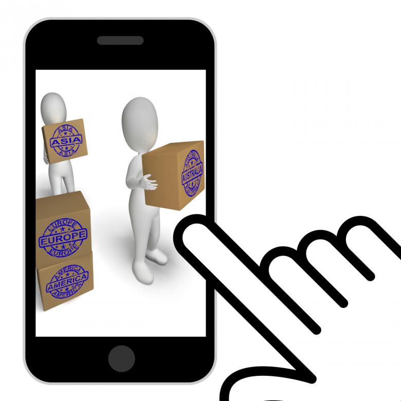 Free stock image of Countries Boxes Displays Global Trade Exporting And Importing created by Stuart Miles