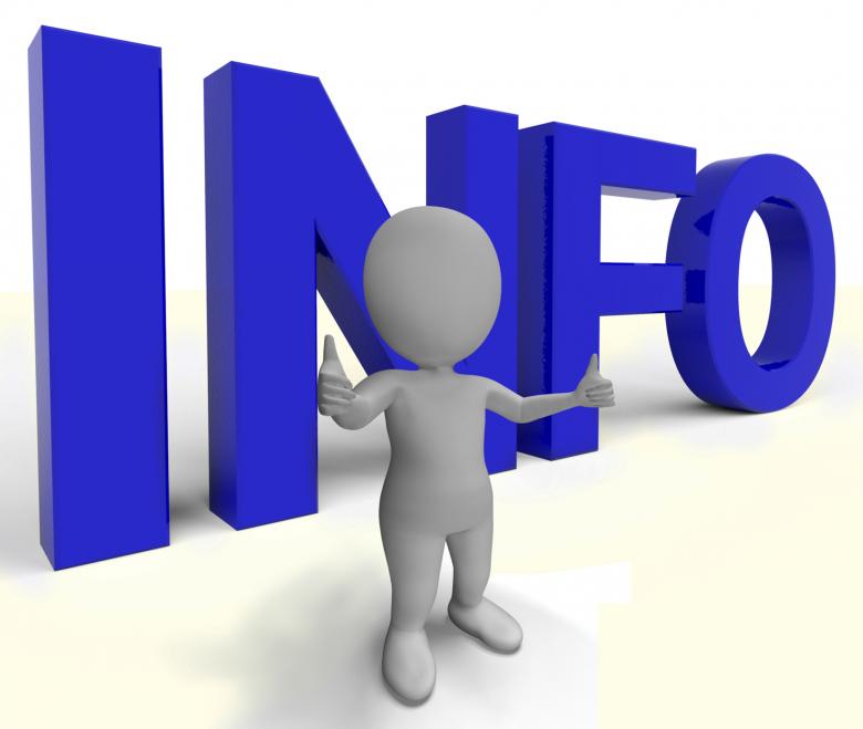 Free stock image of Info Letters Shows Information Knowledge And Support created by Stuart Miles