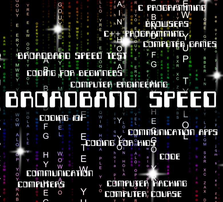 Free stock image of Broadband Speed Means World Wide Web And Computer created by Stuart Miles
