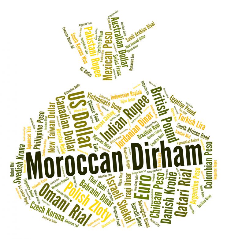 Free stock image of Moroccan Dirham Shows Foreign Exchange And Dirhams created by Stuart Miles