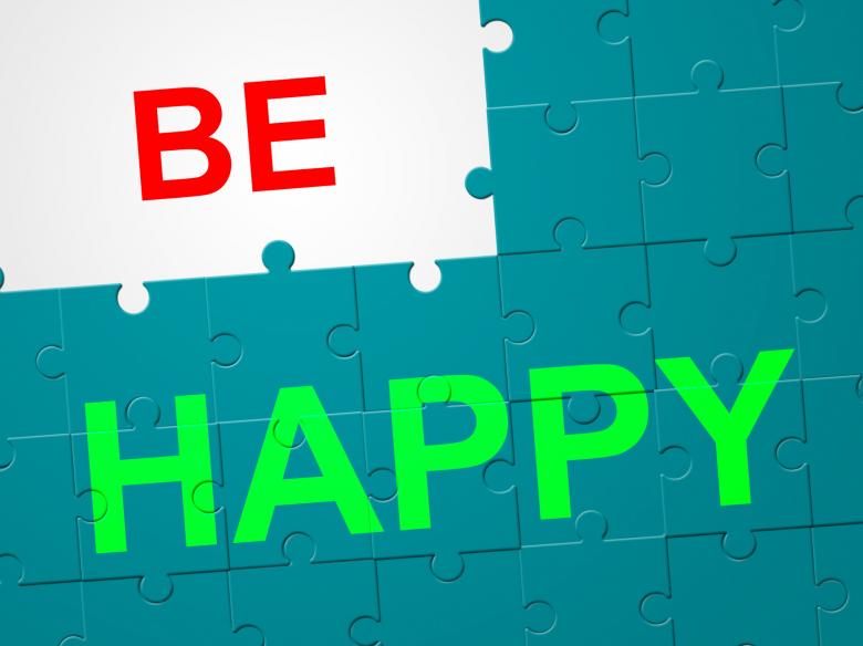 Free stock image of Be Happy Indicates Life Joy And Live created by Stuart Miles