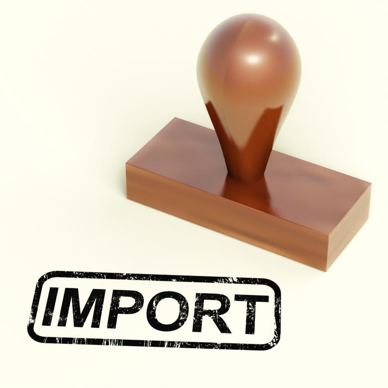Free stock image of Import Stamp Showing Importing Goods Or Products created by Stuart Miles