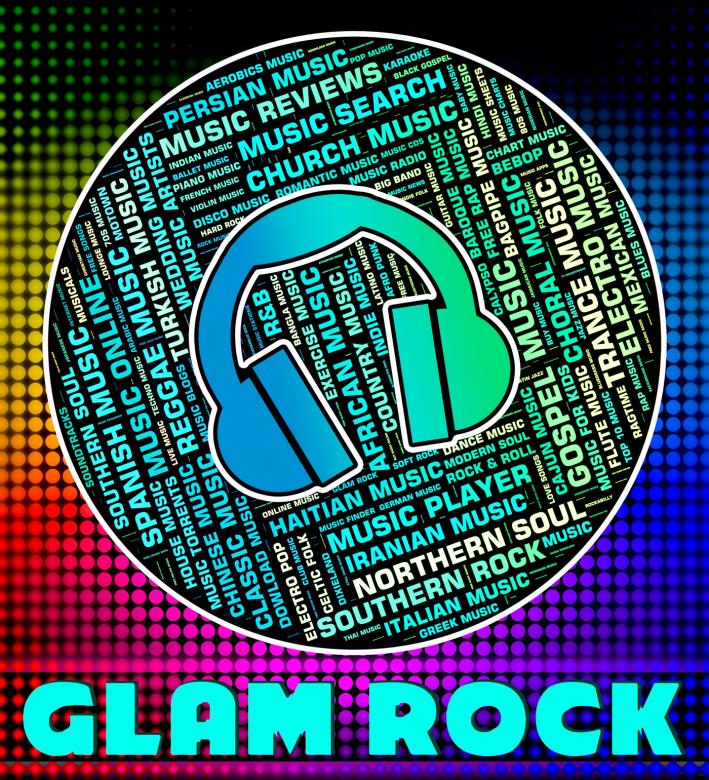 Free stock image of Glam Rock Means New Romantics And Harmonies created by Stuart Miles