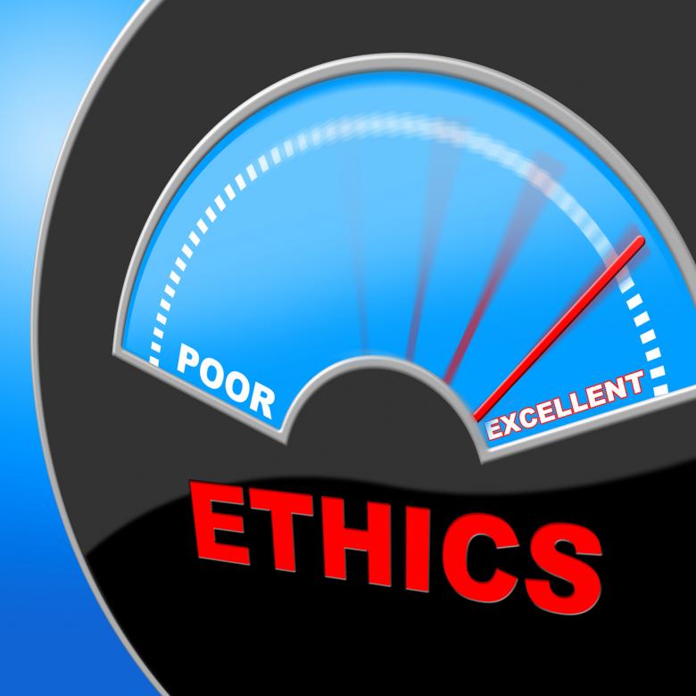 Free stock image of Excellent Ethics Shows Moral Principles And Excellency created by Stuart Miles