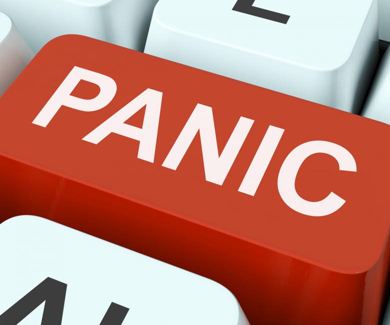 Free stock image of Panic Key Shows Panicky Terror Or Distress created by Stuart Miles