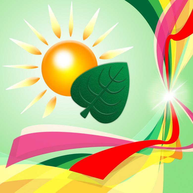 Free stock image of Eco Sun Indicates Earth Day And Eco-Friendly created by Stuart Miles