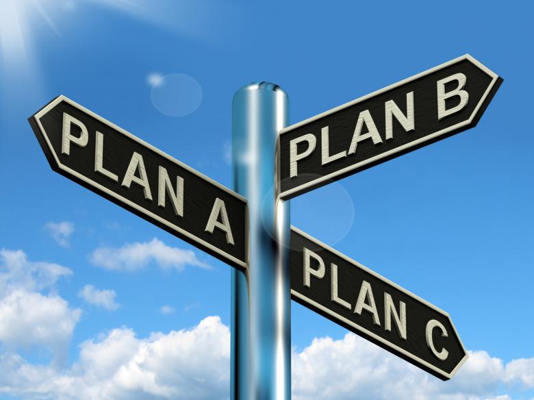 Free stock image of Plan A B or C Choice Showing Strategy Change Or Dilemma created by Stuart Miles