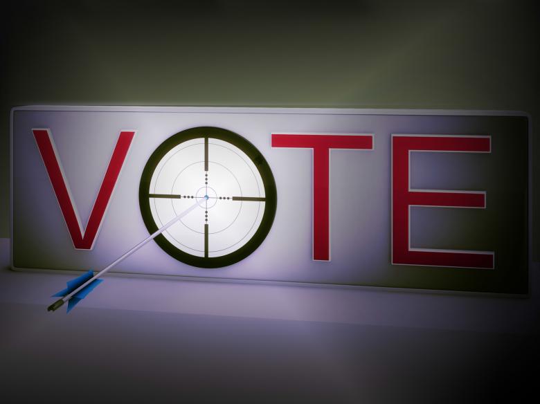Free stock image of Vote Target Means Evaluation Choice And Decision created by Stuart Miles