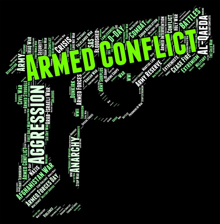 Free stock image of Armed Conflict Indicates Struggle Engagement And War created by Stuart Miles