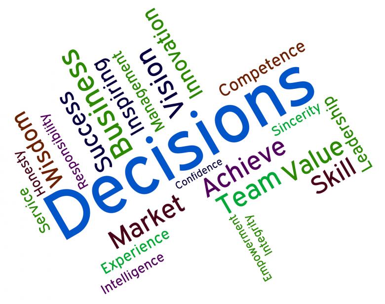Free stock image of Decision Words Indicates Choice Choices And Deciding created by Stuart Miles