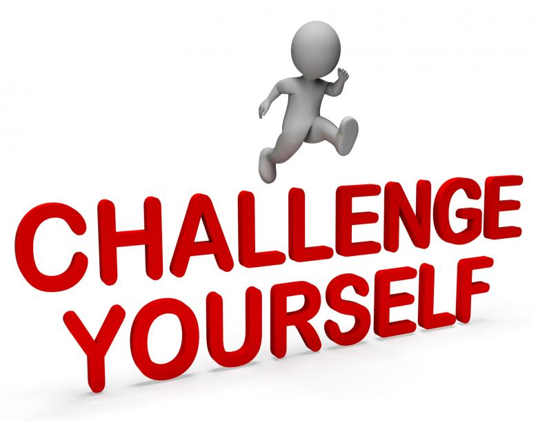 Free stock image of Challenge Yourself Represents Hard Times And Ambition 3d Rendering created by Stuart Miles