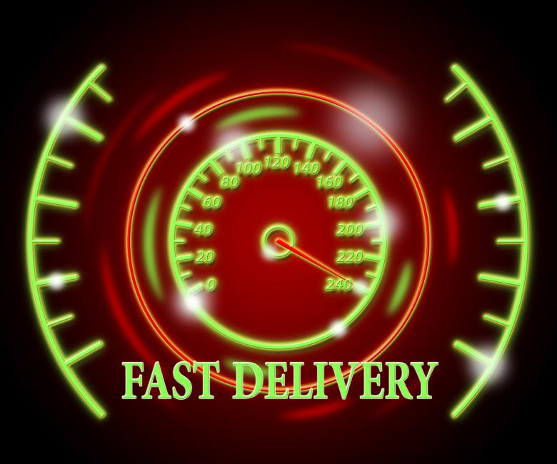 Free stock image of Fast Delivery Represents High Speed And Action created by Stuart Miles