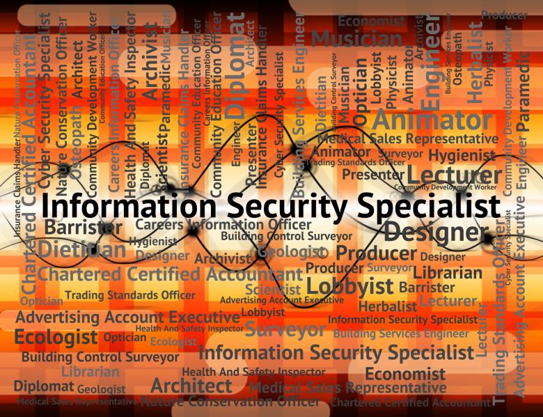 Free stock image of Information Security Specialist Indicates Skilled Person And Occ created by Stuart Miles