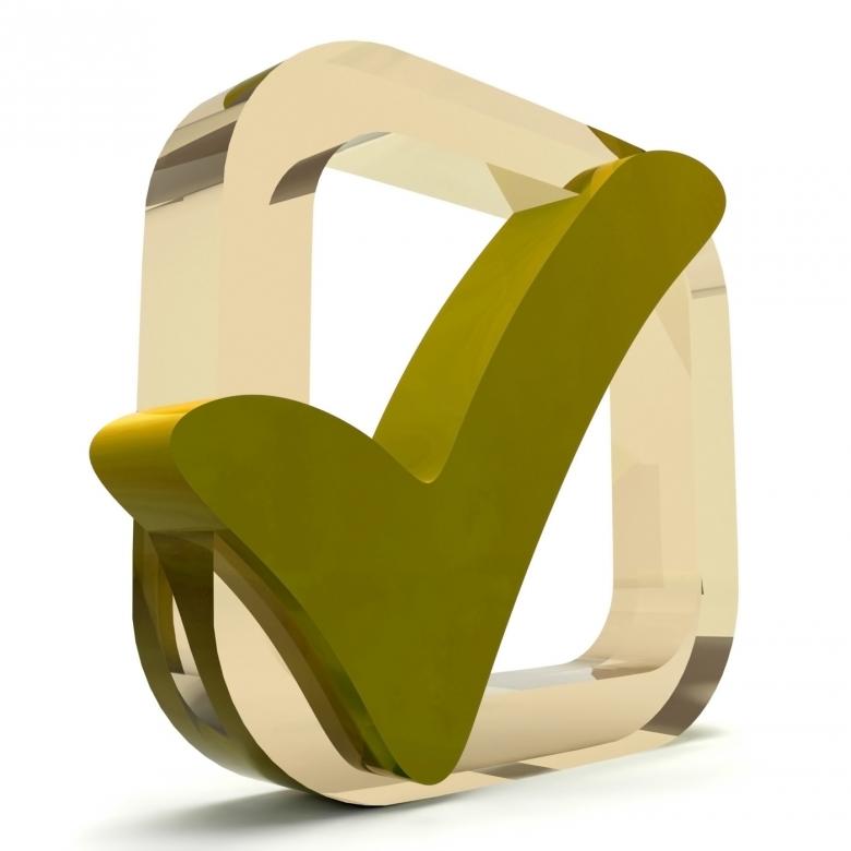 Free stock image of Gold Tick Shows Quality And Excellence created by Stuart Miles