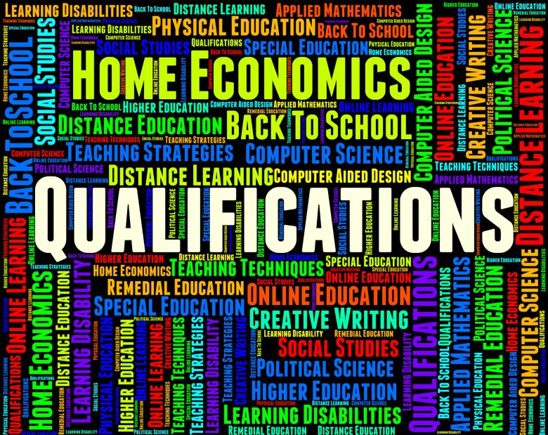 Free stock image of Qualifications Word Means Competent Adept And Certified created by Stuart Miles