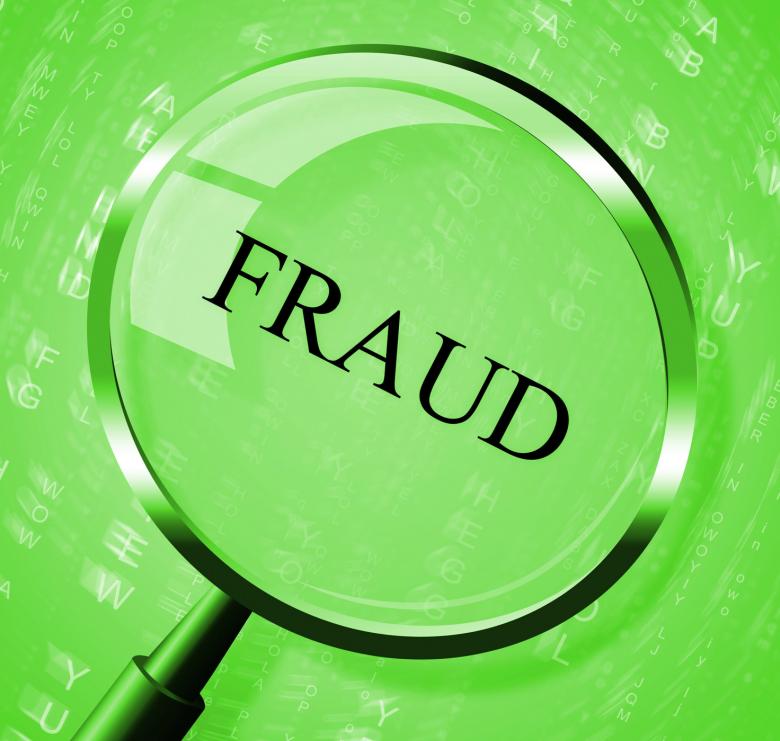 Free stock image of Fraud Magnifier Represents Rip Off And Con created by Stuart Miles