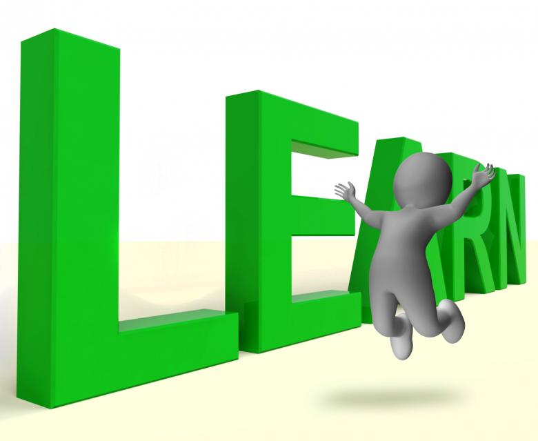 Free stock image of Learn Word Showing Education Training Or Learning created by Stuart Miles