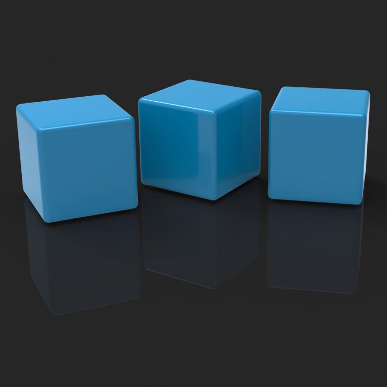Free stock image of Three Blank Blocks Show Copyspace For 3 Letter Word created by Stuart Miles