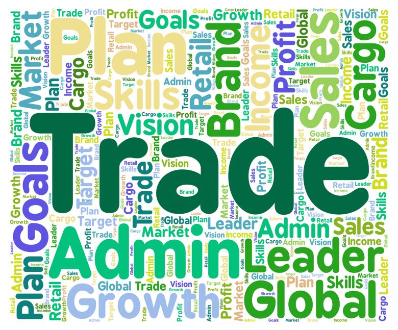Free stock image of Trade Word Indicates Commerce Ecommerce And Commercial created by Stuart Miles