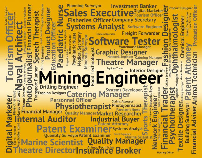 Free stock image of Mining Engineer Shows Hire Engineers And Mechanics created by Stuart Miles