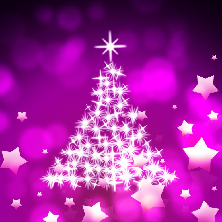 Free stock image of Xmas Tree Represents Bokeh Lights And Color created by Stuart Miles